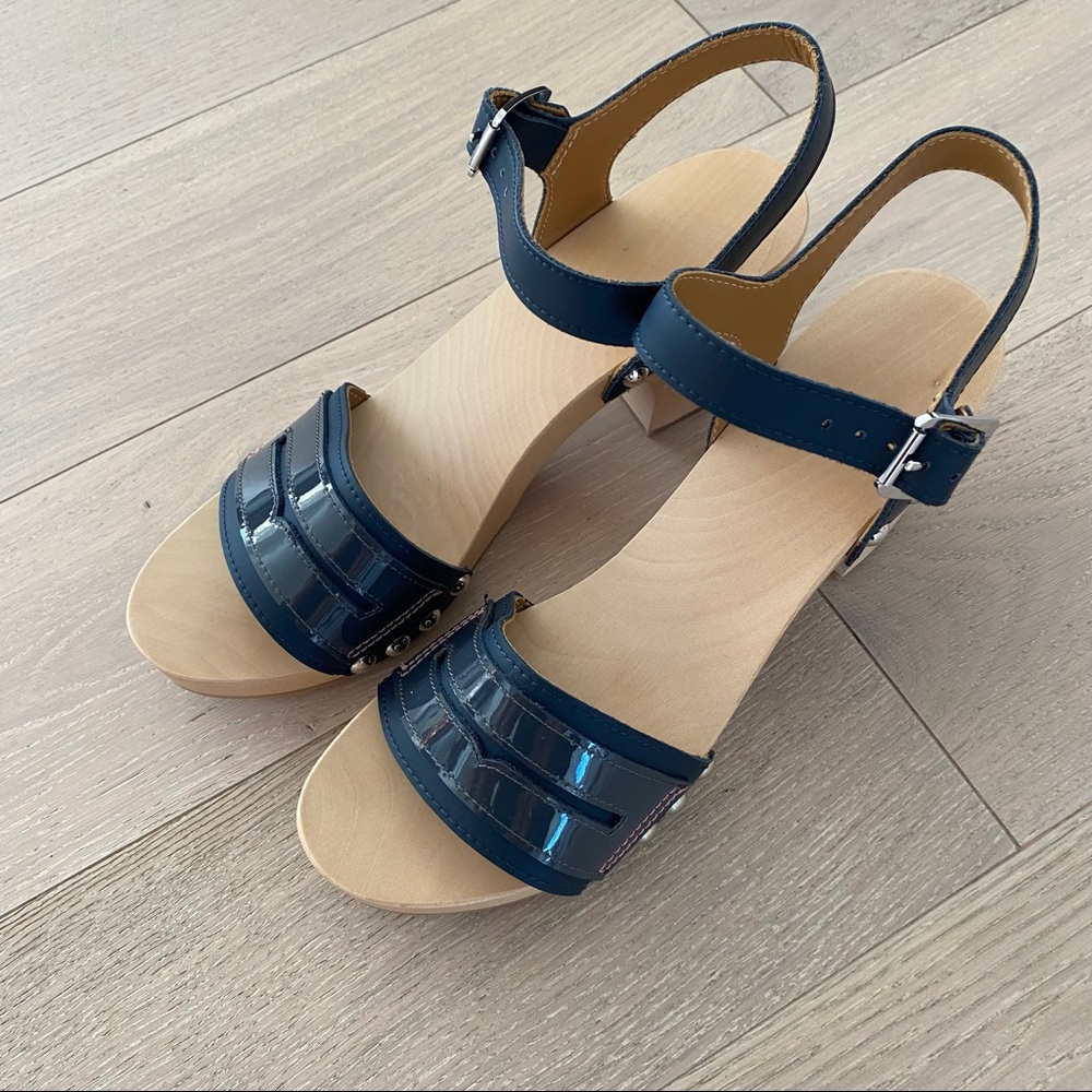 Hunter Refined Penny Laofer, US 10, Blue/Navy